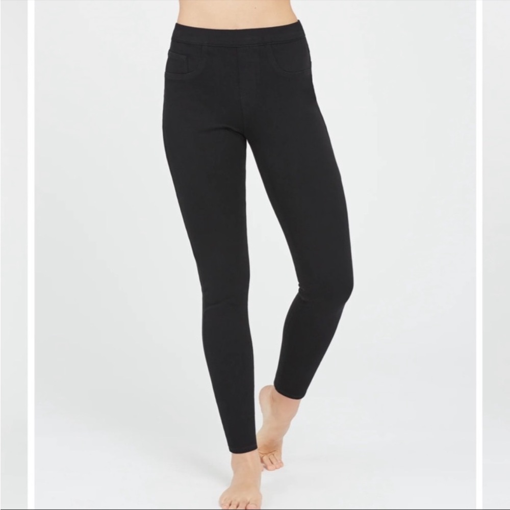 SPANX black leggings NWT